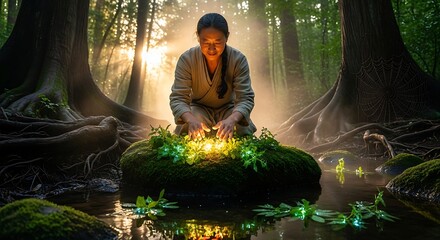 Forest Herbal Ritual for Natural Wellness