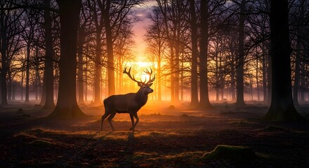 Happy Woman Enjoying Coffee Break in Cozy Cafe, Sunlight Stream Through Window