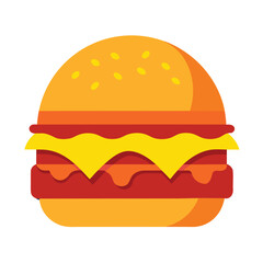 hamburger vector illustration