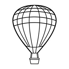 Naklejka premium hot air balloon vector