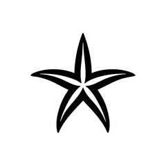 Stylized five-point starfish shape evoking marine life, coastal decor, and a breezy seaside vibe.