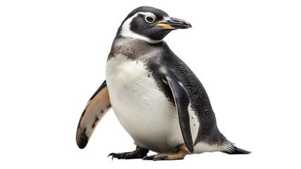 Fototapeta premium penguin isolated on white background