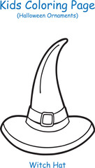 Halloween Coloring Outline Pack for Kids