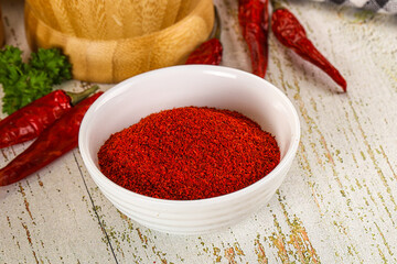Spicy dry hot Chili powder