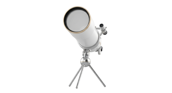 Isolated telescope for astronomical observations, sky research, and star gazing tool