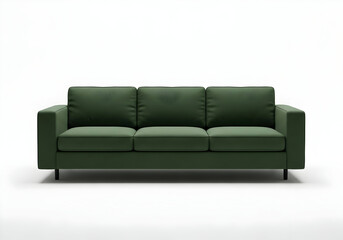 Fototapeta premium modern sofa isolated on white background