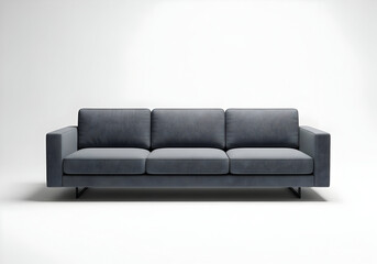 Fototapeta premium modern sofa isolated on white background