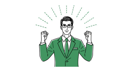 Friendly business professional woman illustration engaging in a clear explanation or offering expert consultation, perfect for conveying guidance and strategic communication