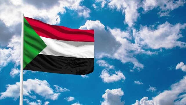 Sudan flag 