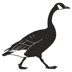 Goose Silhouette Vector Design