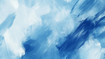 A pastel blue wallpaper with abstract brushstrokes and soft gradients 