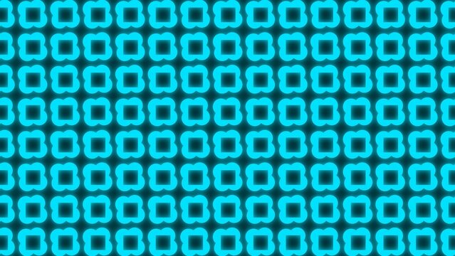 The seamless blue binary code pattern creates  with a geometric grid design