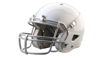 Fototapeta premium football helmet on white background
