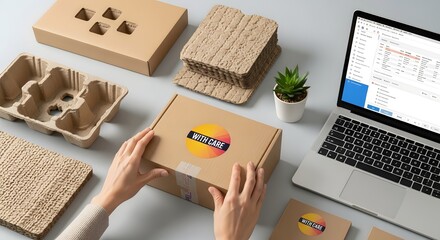 Young Woman Enjoying Coffee Break Outdoors, Relaxing Moment with Hot Beverage