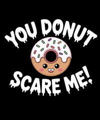 Halloween Donut Costume Doughnut Scare Me