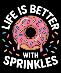 Cool Donut Design For Doughnut Donut Lover