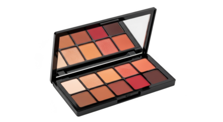 Professional eyeshadow palette with 16 vibrant matte and shimmer shades for stunning makeup looks