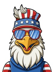 american eagle mascot