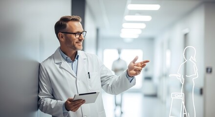 Smiling Woman Working on Laptop in Modern Home Office