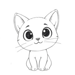 Fototapeta premium Cute cat