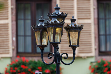 Vintage Street Lanterns in France