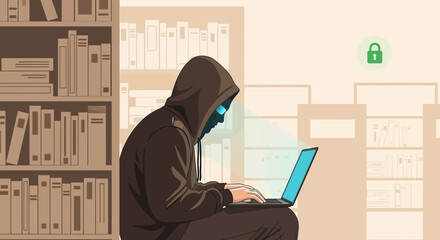 Digital Intrusion: A Cyber Hacker in a Secure Library Environment and Data Breach