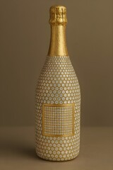 "Golden  Bottle with Precious Gems"
