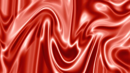 Ruby red fluid abstract background glossy liquid waves texture