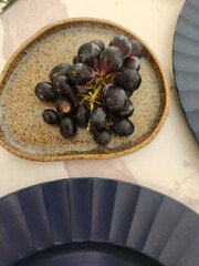 Minimalist organic ceramic tableware for the kitchen