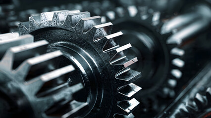 Industrial Gears Background