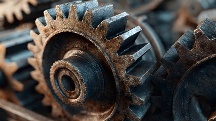 Industrial Gears Background