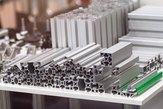 Aluminum extrusion profiles on the counter