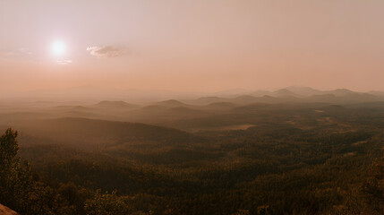 Tuscan Countryside at Golden Hour