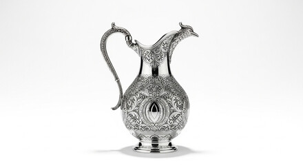 antique vase isolated on white