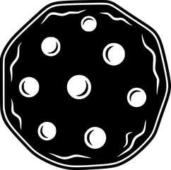 Obraz premium Cookie icon design illustration. icon concept in flat 