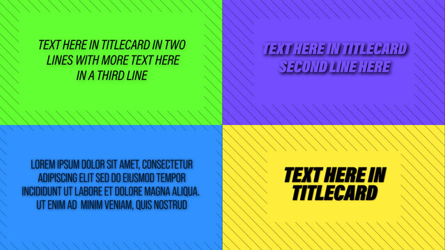 Teens Lines Title Card 