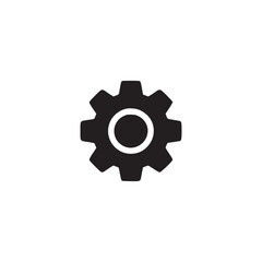 Vector art of gear icon this icon represents settings, configuration, and mechanical processes, often used in user interfaces and technical documentation
