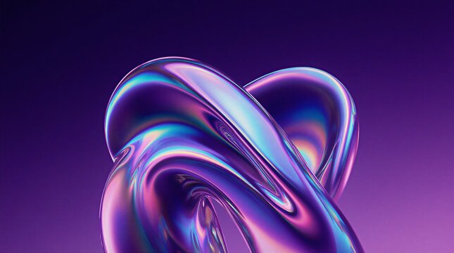 vibrant swirling shapes abstract holographic flow digital art background | background, abstract, modern, futuristic, digital theme