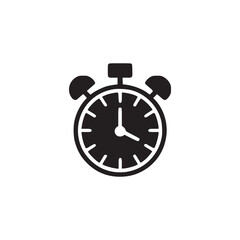 Vector art of a classic alarm clock, the clock is set to a specific time, possibly indicating a deadline or appointment the image evokes a sense of urgency and time management, suggesting the importan