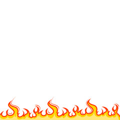 Burning Fire Background