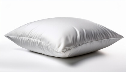 White Pillow Isolated On White