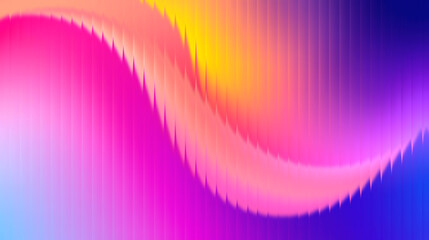 Vibrant gradient flow with soft light effects creating a dynamic, modern abstract background for design projects