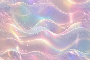 horizontal abstract pastel holographic texture design for pattern and background