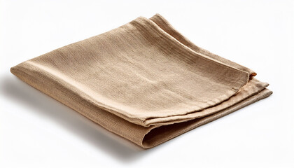 Flaxen Beige Napkin Transparent Background