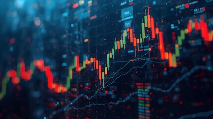 trading chart candles