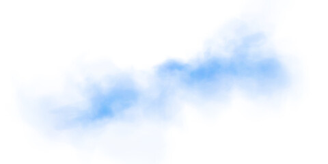 Colorful smoke PNG cutout on transparent background. Realistic watercolor texture © andreu1990