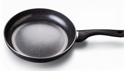 Empty Frying Pan With Non Stick Coating On Transparent Background
