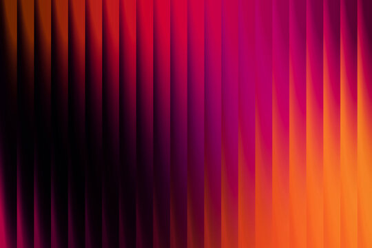 Vibrant abstract pixelated art with bold reds pinks and oranges flowing