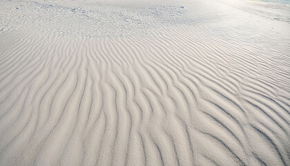 Obraz premium Soft White Sand On The Beach For Texture Background Have Some Small Slope On Surface Vertical