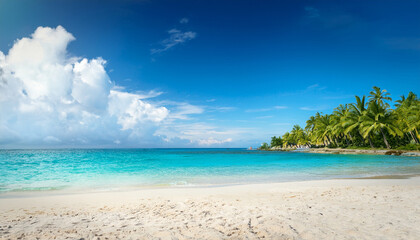Fototapeta premium Beach And Tropical Sea